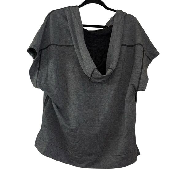 Smartwool Active Reset Gray Hooded Sleeveless Pullover Women’s M Athleisure Top - Picture 4 of 10